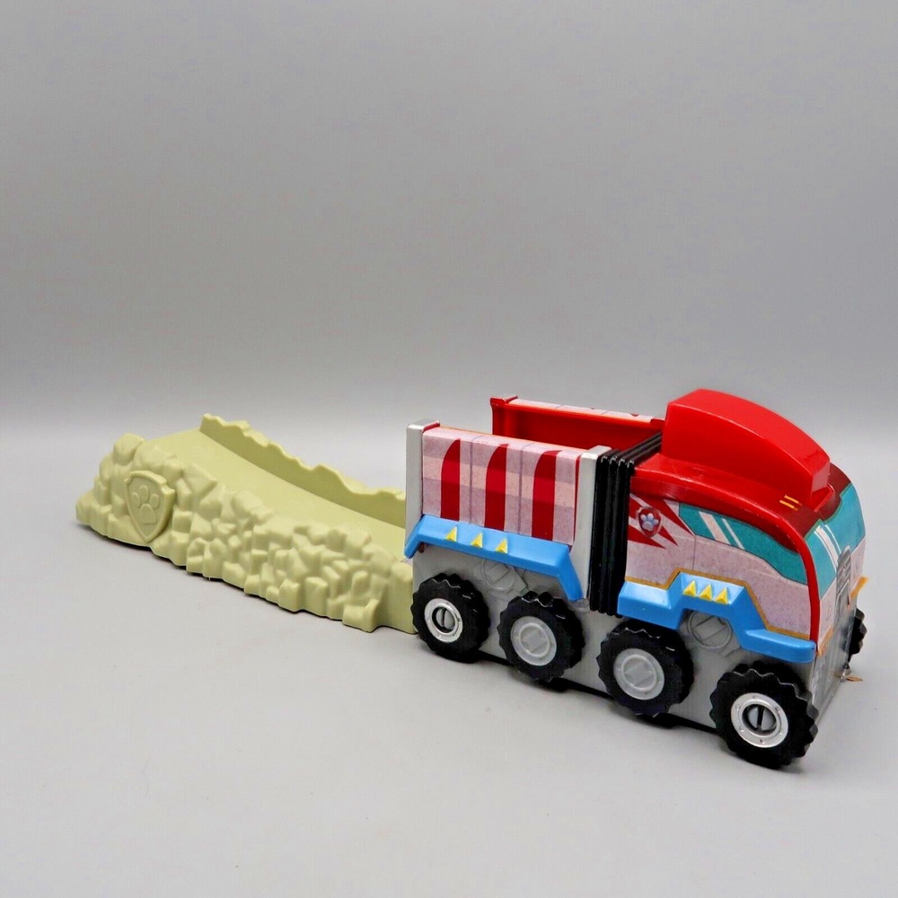 PAW Patrol Dino Rescue T-Rex Rescue Playset Semi Truck Dinosaur Rex wheelchair - Picture 2 of 13